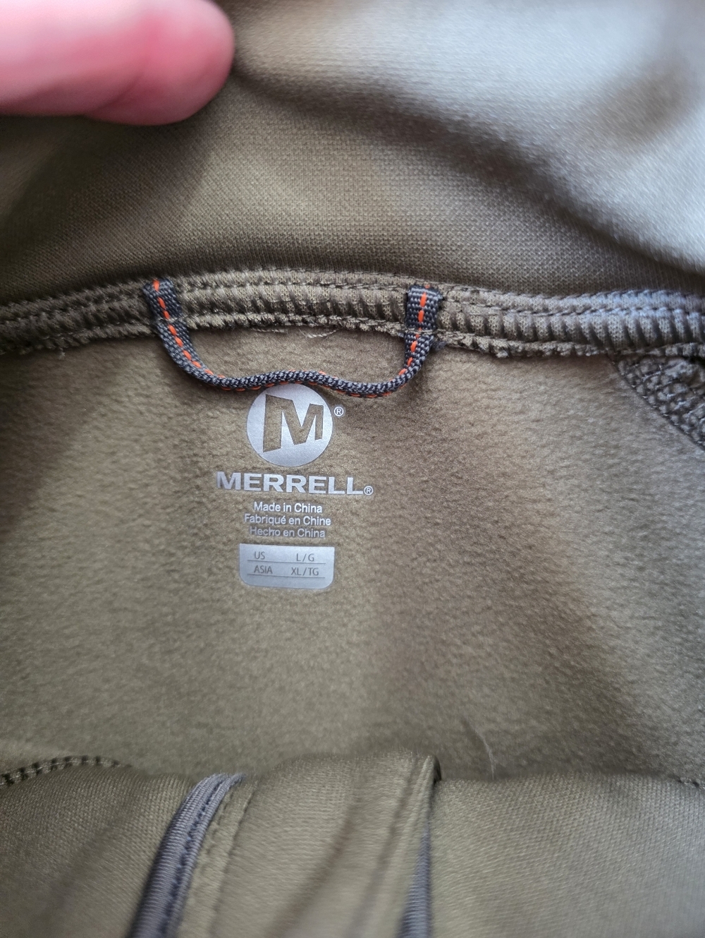 Merrell quarter zip pullover - Picture 5 of 7